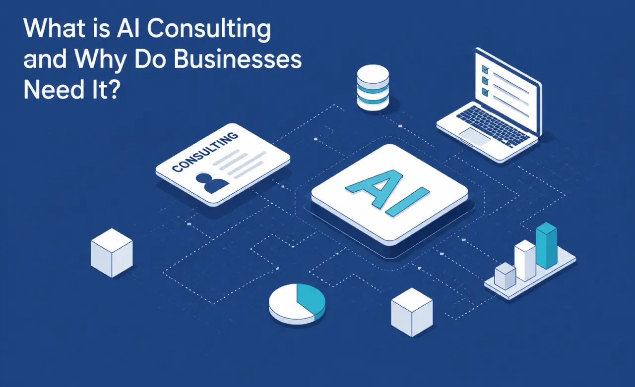 AI consulting services helping businesses automate workflows and improve product